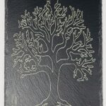 Custom Engraved Slate: Tree of Life Plaque