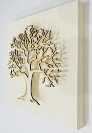 Buddha Tree of Life Wooden Wall decor - Image 2