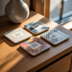 Customizable Ceramic Coasters