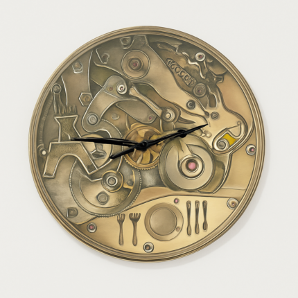 steampunk-wall-clock