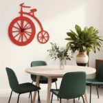 Payful whimsical wall clock